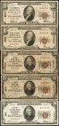 Lot of (5) Wisconsin Nationals. $10 & $20 1929 Ty. 1. Fr. 1801-1 & 1802-1. Very Good to Very Fine.

Included in this lot are the following: Fr. 1801...