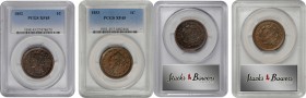 Lot of (2) Braided Hair Cents. EF-45 (PCGS).

Included are: 1852; and 1853.

Estimate: 100