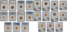 Lot of (11) Certified Lincoln Cents.

Included are: 1917-S AU-53 BN (NGC); 1932 MS-65 RB (NGC); 1932-D MS-62 BN (PCGS); 1938 MS-65 RD (PCGS); 1939 M...