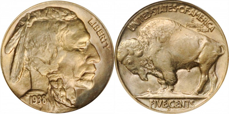 1938-D/S Buffalo Nickel. FS-513, OMM-2. MS-64 (ANACS). OH.



Estimate: 125...