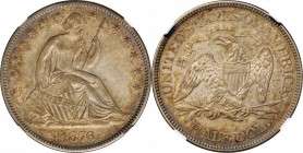 1876 Liberty Seated Half Dollar. AU-58 (NGC).



Estimate: 200

PCGS# 6352. NGC ID: 24KG.