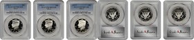 Lot of (3) Kennedy Half Dollars. Silver. Proof-70 Deep Cameo (PCGS).

Included are: (2) 1992-S and 1994-S.

Estimate: 75