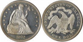 1872 Liberty Seated Silver Dollar. Proof-63 Cameo (PCGS).



Estimate: 3000

PCGS# 87020. NGC ID: 252U.