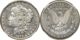 1878 Morgan Silver Dollar. 7/8 Tailfeathers. Strong. MS-62 (NGC).



Estimate: 175

PCGS# 7078. NGC ID: 2TXZ.