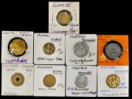 Scobey to Stevensville. Lot of (9) different tokens evaluated as EV-6 in the 2020 edition of Rubick's Montana token catalog.

This lot includes the ...