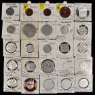 Virginia City to Whitefish. Lot of (25) merchant tokens mostly rated EV-5 and below in the Rubick Montana Token Catalog.

Includes 1 from Virginia C...