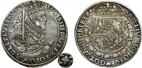 Sigismund III Vasa, Thaler Bromberg 1629 - cross under bust - VERY RARE
Ogromna rzadkość do najlepszych kolekcji.&nbsp;

Odmiana z ozdobnym krzyżyk...