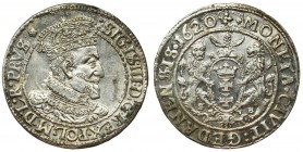 Sigismund III Vasa, 1/4 Thaler Danzig 1620 SB - rarer, double 20
Rzadszy rocznik.
Podwójnie uderzone liczby 2 i 0 w dacie.
Menniczej świeżości egze...