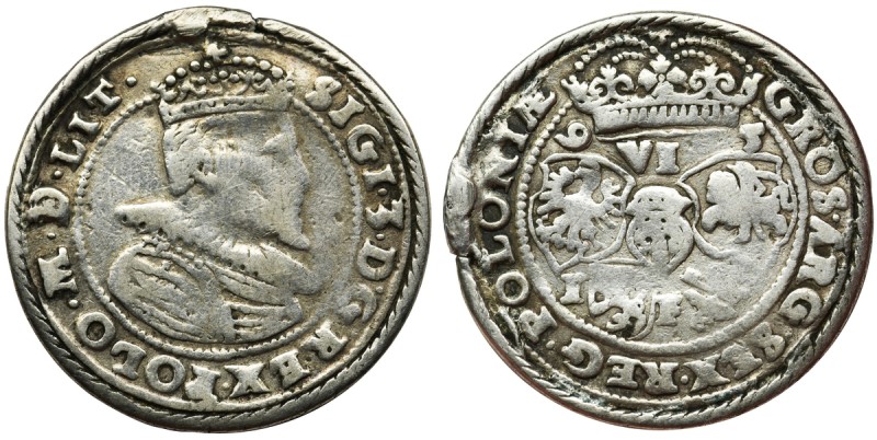 Sigismund III Vasa, 6 Groschen Lublin 1595 - rare
Rzadka pozycja.
Ładna prezen...