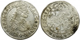 John II Casimir, 1/4 Thaler Bromberg 1668 TLB
Ładna moneta. Dużo menniczej świeżości i menniczy połysk tła.&nbsp;
Odmiana z herbem Ślepowron&nbsp;Ja...