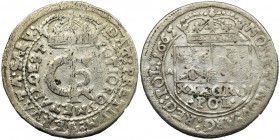 John II Casimir, Tymf Bromberg 1665 AT - SALV
Odmiana z napisem SERVATA SALV na awersie.

Reference: Kopicki 1788
Grade: VF