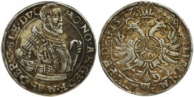 Silesia, Duchy of Krnov, Georg Friedrich, Guldenthaler (60 kreuzer) Krnov 1572 - EXTREMELY RARE
Ekstremalnie rzadki rocznik nie spotykany na aukcjach...