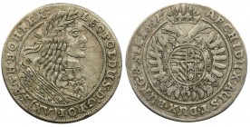 Silesia, Leopold I Habsburg, 15 Kreuzer Breslau 1661 GH
Ładny egzemplarz.
Odmiana interpunkcyjna G•RO•I.Reference: F.u.S. 417
Grade: VF/VF+
