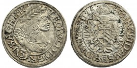 Silesia, Leopold I, 3 Kreuzer Breslau 1669 SHS
Ładna moneta.
Bez szarf pod koroną.
Reference: F.u.S. 465
Grade: XF+/XF