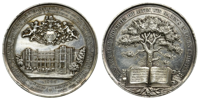 Silesia, Breslau, Medal of 200th anniversary of the Society of the Twelve - very...