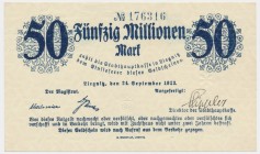 Legnica (Liegnitz), Magistrat 50 miliardów marek 1923
Grade: XF+