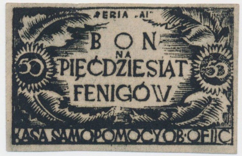 Oflag II C Woldenberg, 50 fenigów (1944) - Seria AIReference: Podczaski DO-104.2...