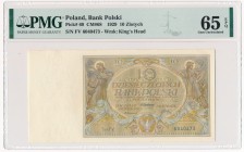 10 złotych 1929 - FV - PMG 65 EPQ
Emisyjny stan zachowania.Reference: Miłczak 68
Grade: PMG 65 EPQ