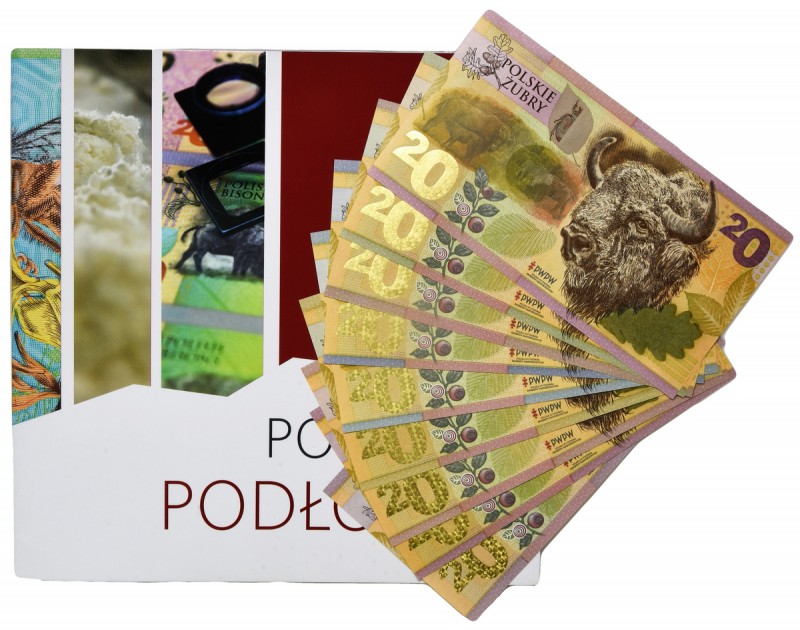 PWPW 20, Polskie Żubry (2019) - komplet POTĘGA PODŁOŻA (9szt)
Pełny komplet odm...