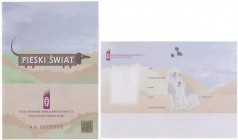 PWPW, Pieski Świat 2007 - karty paszportowe
Specjalnie przygotowane karty prezentacyjne do paszportu reklamowego PWPW.&nbsp;
Karty te - &nbsp;jedna ...