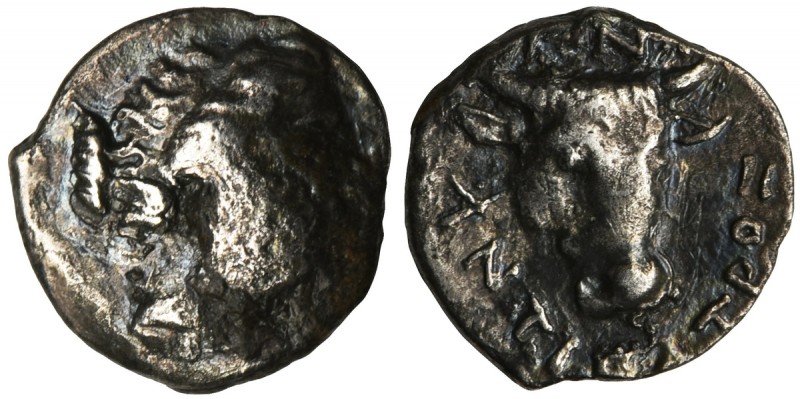 Greece, Caria, Knidos, Diobol - rareReference: SNG Helsinki 187, SNG von Aulock ...