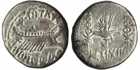 Roman Republic, Marc Antony, DenariusReference: Crawford 544/27, Sydenham 1232a
Grade: VF