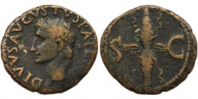 Roman Imperial, Octavian Augustus, Posthumouss AsReference: RIC 83
Grade: VF