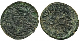 Roman Imperial, Claudius, QuadransReference: RIC 85
Grade: VF