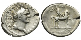 Roman Imperial, Domitian, DenariusReference: RIC 922
Grade: VF