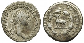 Roman Imperial, Domitian, DenariusReference: RIC 267
Grade: VF