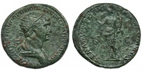 Roman Imperial, Trajan, DupondiusReference: RIC 635
Grade: VF+/XF-