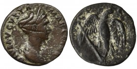 Roman Imperial, Marciana, Denarius suberatus - very rareReference: RIC 743
Grade: F