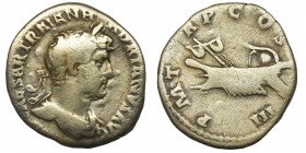 Roman Imperial, Hadrian, DenariusReference: RIC 113
Grade: VF