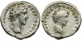 Roman Imperial, Antoninus Pius, DenariusReference: RIC 415c
Grade: VF+
