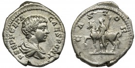 Roman Imperial, Geta, DenariusReference: RIC 6
Grade: VF+