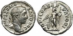 Roman Imperial, Severus Alexander, DenariusReference: RIC 200
Grade: XF-