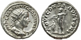 Roman Imperial, Gordian III, Antoninianus
Pięknie zachowane.Reference: RIC 2
Grade: AU