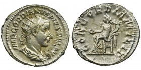 Roman Imperial, Gordian III, AntoninianusReference: RIC 65
Grade: XF