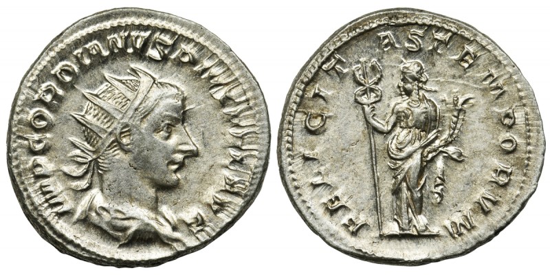 Roman Imperial, Gordian III, AntoninianusReference: RIC 142
Grade: XF-