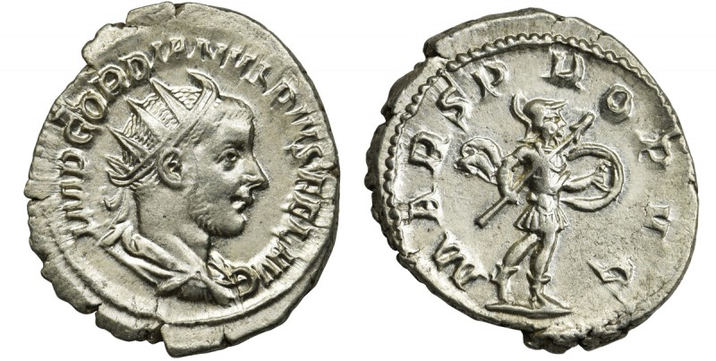 Roman Imperial, Gordian III, AntoninianusReference: RIC 145
Grade: XF-