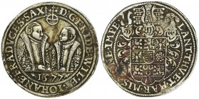 Germany, Saxony-Weimar, Friedrich Wilhelm I and Johann III, Thaler Saalfeld 1577Reference: Davenport 9766
Grade: VF