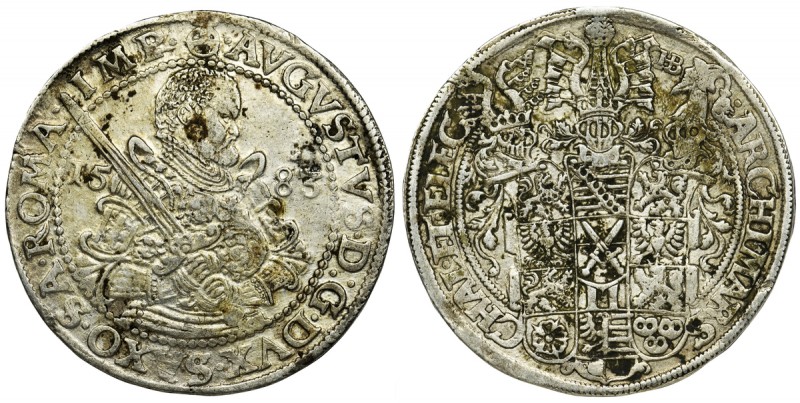 Germany, Saxony, August, Thaler Dresden 1583 HBReference: Davenport 9798
Grade:...