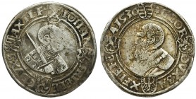 Germany, Saxony, Johann Friedrich and Georg, Guldengroschen (Thaler) Annaberg 1536Reference: Davenport 9721
Grade: VF