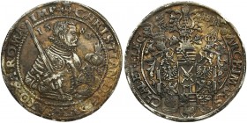 Germany, Saxony, Christian II, Thaler Dresden 1586 HBReference: Davenport 9806
Grade: VF+