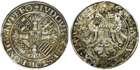 Germany, Stolberg-Königstein, Ludwig II, Guldiner (Thaler) Nördlingen 1546 - rareReference: Davenport 9866
Grade: XF-