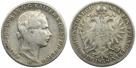 Austria, Franz Joseph I, Vereinsthaler Kremnitz 1858 B - rareReference: Herinek 452, Davenport 21
Grade: 3 ~