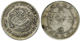 China, Province Kirin, Guangxu, 5 Cents no date (1898-1908)Reference: Yeomen 179
Grade: VF
