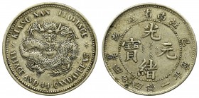 China, Province Kiangnan, Guangxu, 20 cents 1899Reference: Yeoman 143
Grade: XF-