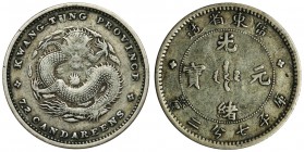China, Province Kwang Tung, Guangxu, 1 Dollar no date (1890-1908)Reference: Yeoman 200
Grade: VF