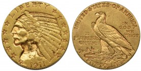 USA, 5 dollars San Francisco 1911 - Indian HeadŁadny egzemplarz jak na ten typ monety.
Reference: Friedberg 150
Grade: XF
